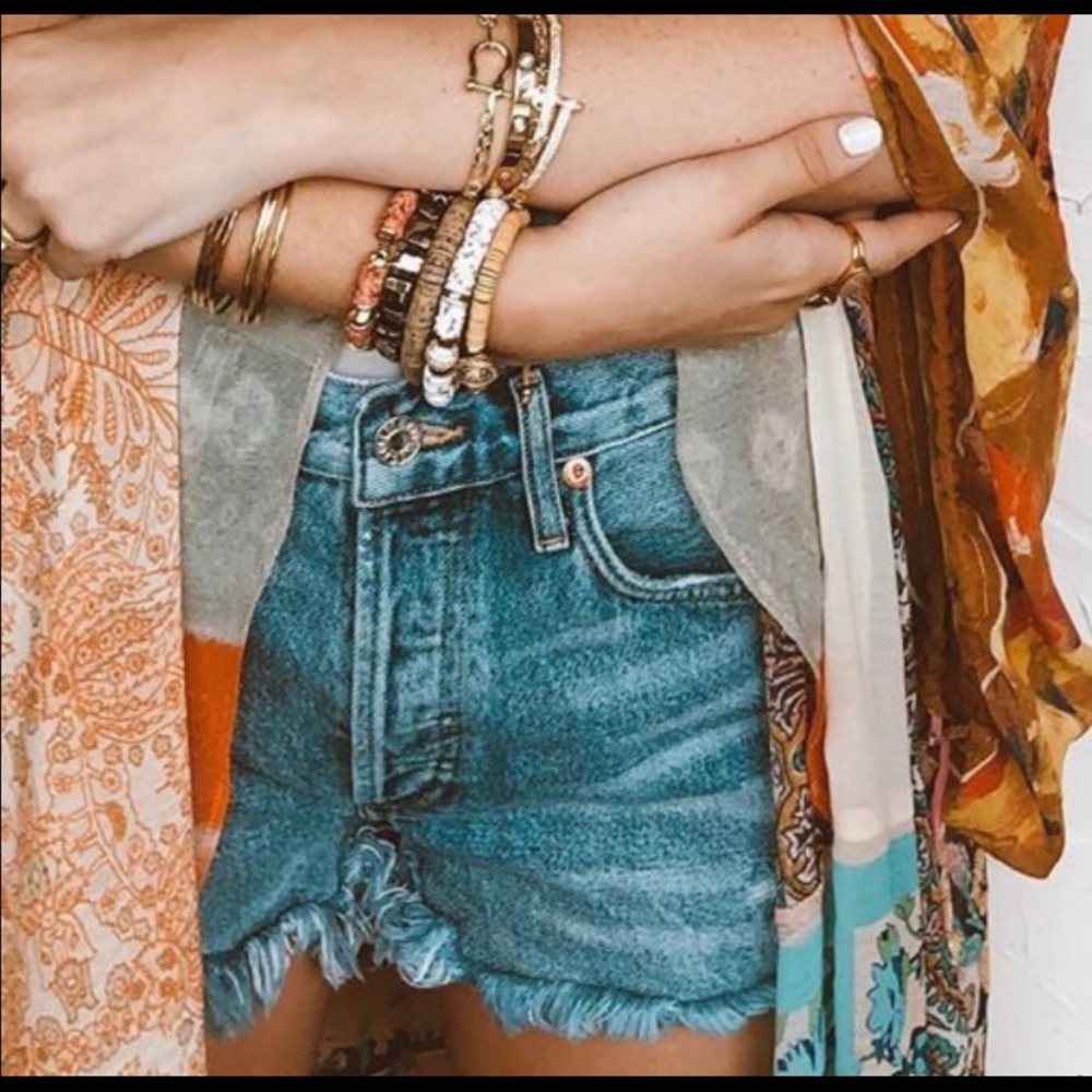 AGOLDE Parker Shorts